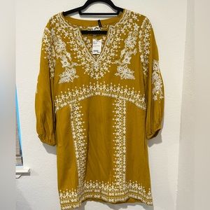 Anthropologie Peasant Dress
